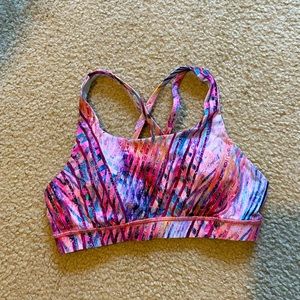 Lululemon size 8 Energy bra